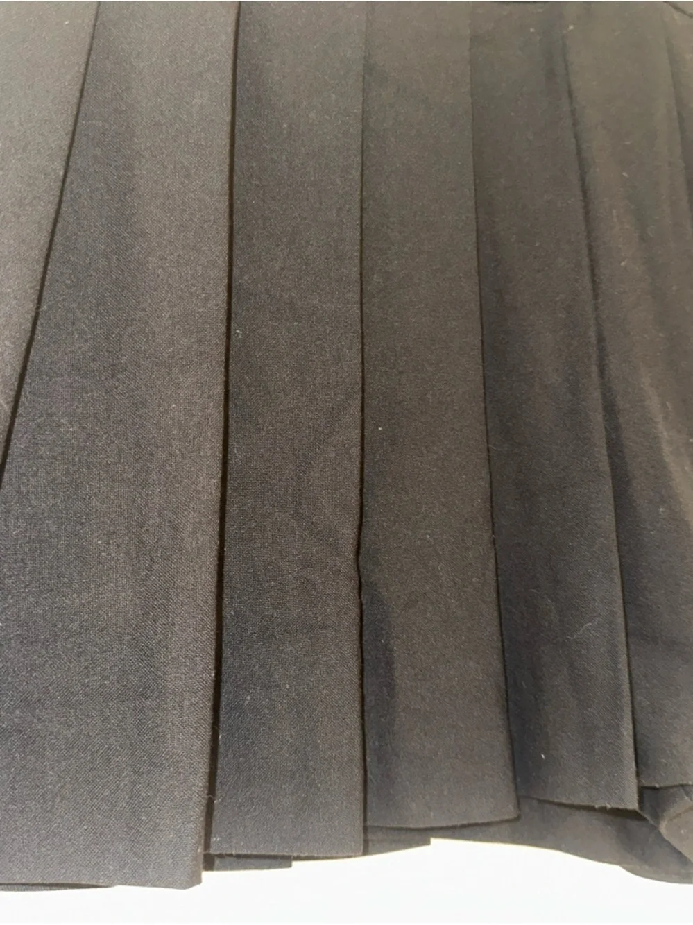 Zara Black Pleated Skort